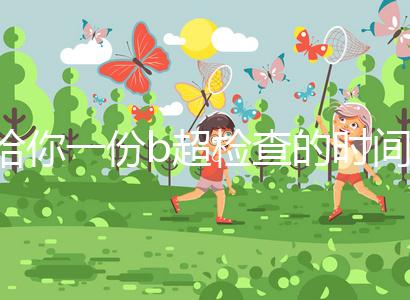 給你一份b超檢查的時間表，沒到預產期有5個原因