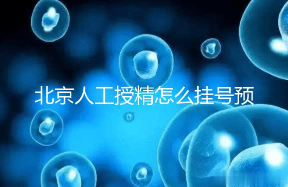 北京人工授精怎么掛號預約看這，選擇不同級別醫(yī)生價不同