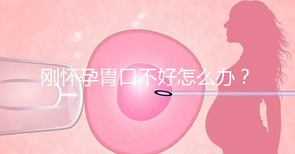 剛懷孕胃口不好怎么辦？