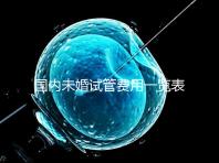 國內未婚試管費用一覽表：2025單身女性做試管嬰兒要花多少錢？