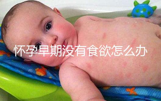 懷孕早期沒有食欲怎么辦？