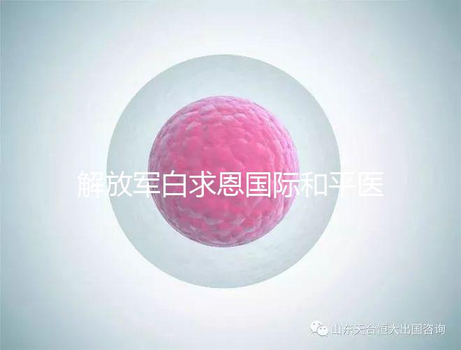 解放軍白求恩國(guó)際和平醫(yī)院(中國(guó)人民解放軍白求恩國(guó)際和平醫(yī)院)