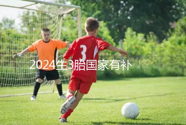 2024生3胎國家有補貼多少錢、在哪領全囊括，最高可達...