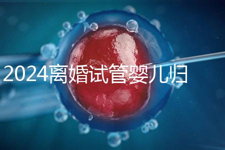 2024離婚試管嬰兒歸男方還是女方揭秘，法官竟判給…