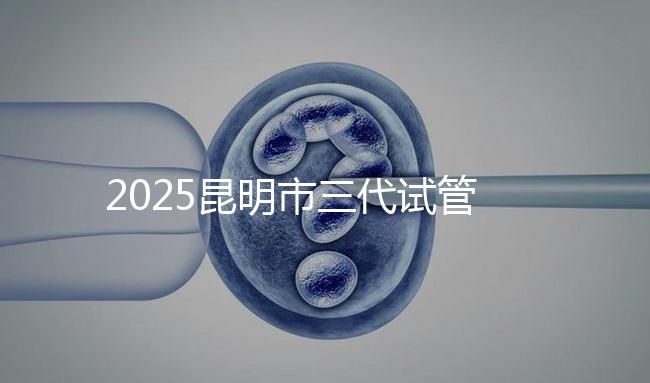 2025昆明市三代試管嬰兒費用明細:12萬起體驗專業三代試管助孕服務