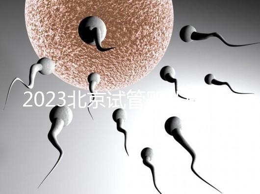 2023北京試管嬰兒醫院排名,這5家醫院試管嬰兒成功率高